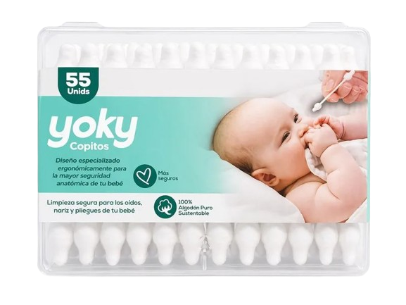 COPITOS BIODEGRADABLES YOKY BABY *55 UNIDADES