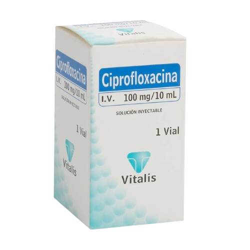 CIPROFLOXACINA 100 MG/10ML *1 AMP