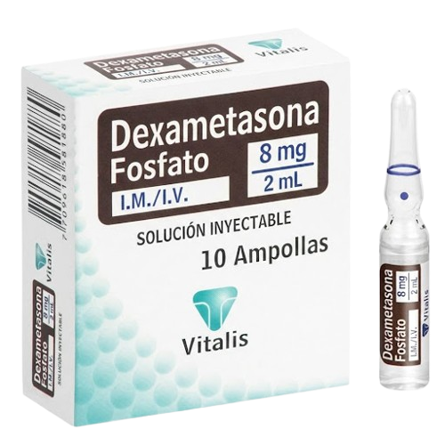 DEXAMETASONA 8Mg/2MlCJ *10 AMP Vitalis