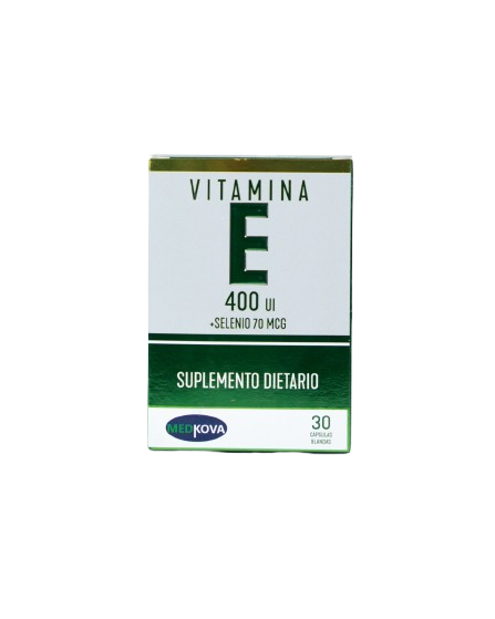 VITAMINA E 400UI + SELENIO 70MCG*30CAP