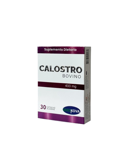 CALOSTRO BOVINO 400 MG CAPSULA BLANDA * 30 CAPS(MSG PHARMA)