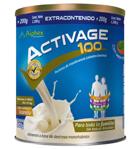 ACTIVAGE*900 GR VAINILLA POLVO