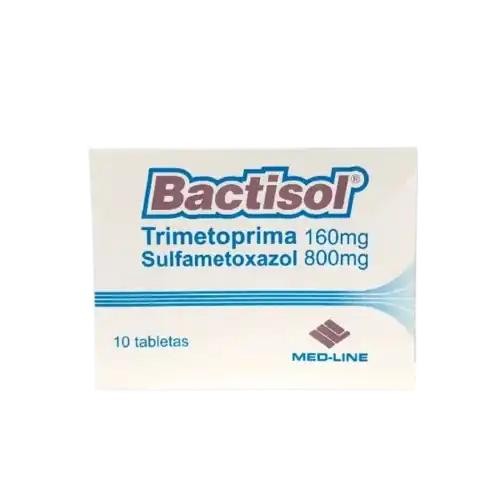 BACTISOL Trimetoprim Sulfa 160/800Mg* 10Tbs