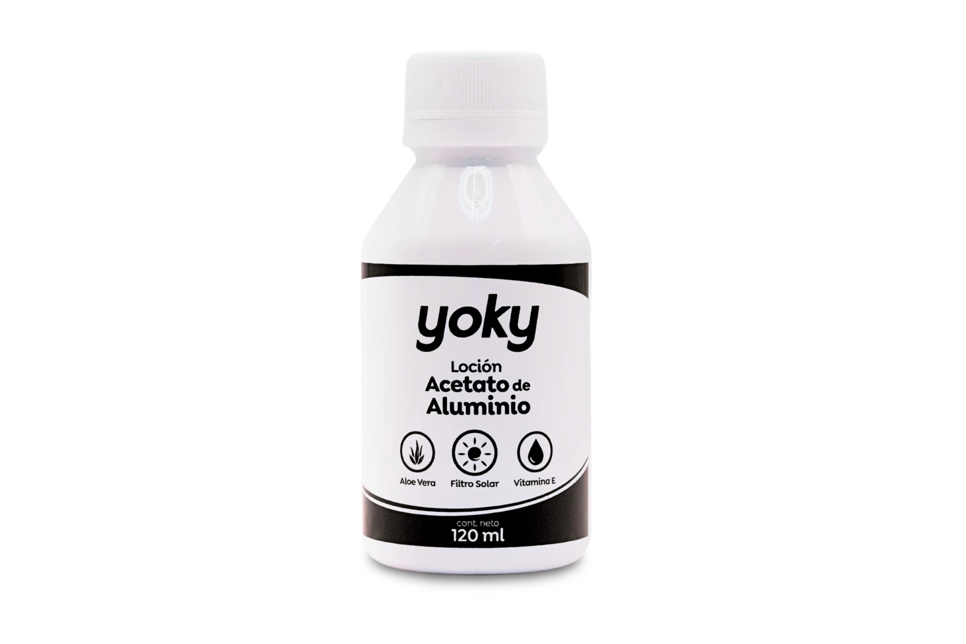 ACETATO ALUMINO *120ML YOKY