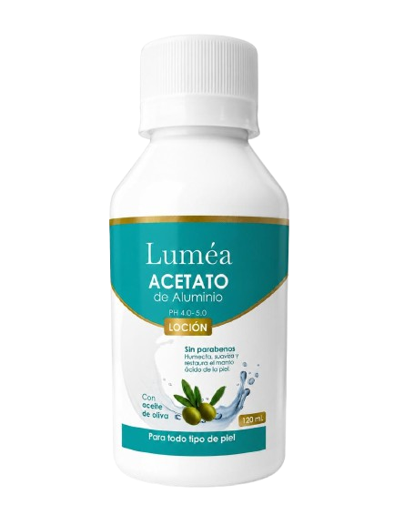 LUMEA LOCION ACETATO DE ALUMINIO *120 ML