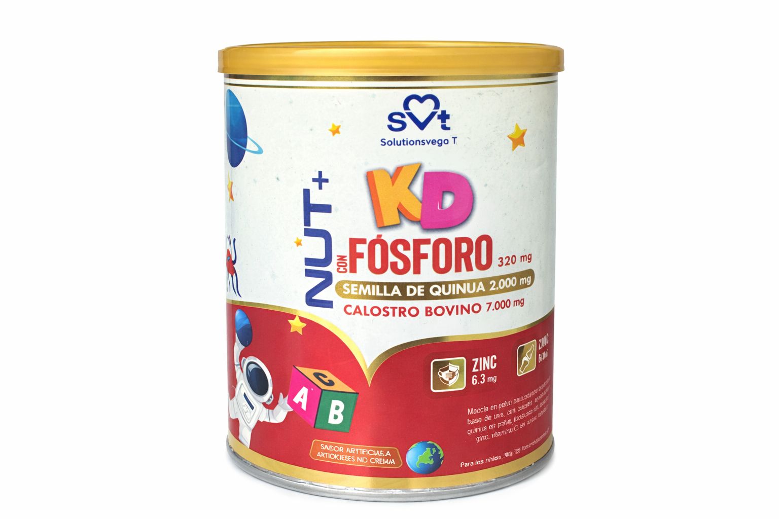 NUT+KIDS *500GR SVT(QUINUA,CALOSTRO Y FOSFORO)