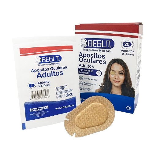 APOSITOS OCULARES ADULTO CJ*20 UND