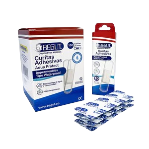 CURITAS ADHESIVAS AQUA PROTECT *100 UND