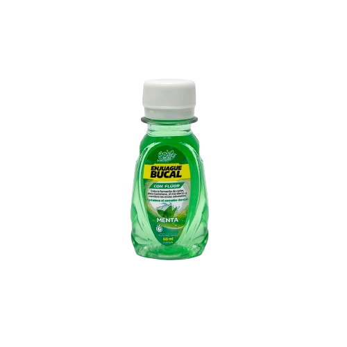 ENJUAGUE CON FLUOR MENTA*60 ML