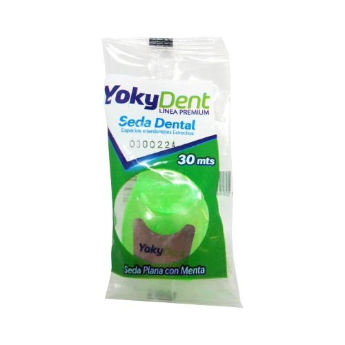 SEDA DENTAL YOKY DENT *30MTS VERDE