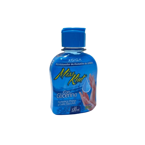 REMOVEDOR MISS KIUT *120 ML CON GLICERINA