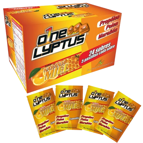 ONE LYPTUS NARANJA MIEL *24 SOBRES