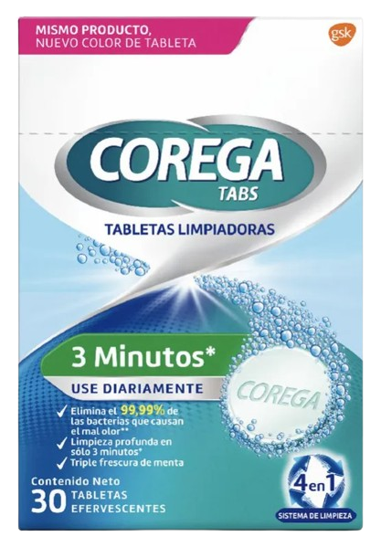 COREGA Tabs EFERVESCENTES*30 TABS