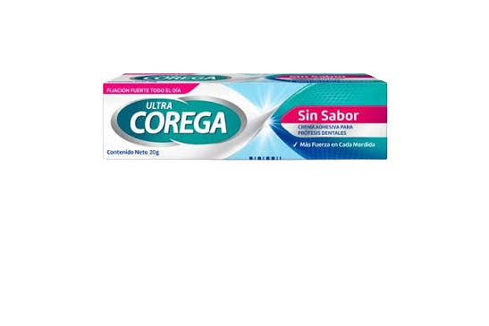 Crema Dental Ultra COREGA SIN SABOR*20MG