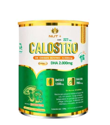 CALOSTRO BOVINO *1000 GR SABOR VAINILLA CARAMELO NUT