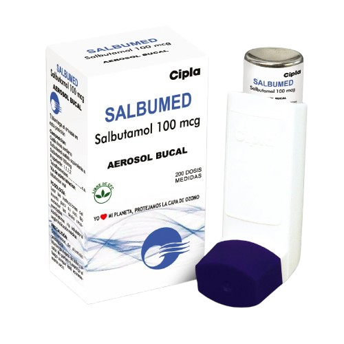 SALBUMED 100MCG INH*200 DOSIS