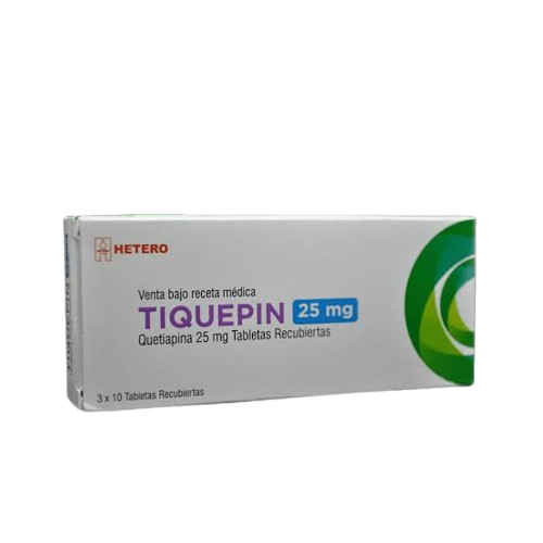 TIQUEPIN 25Mg(Quetiapina)*30 TAB