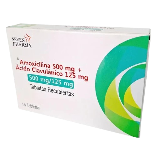AMOXICILINA 500Mg+ACIDO CLAVUNAICO 125Mg*14 TAB
