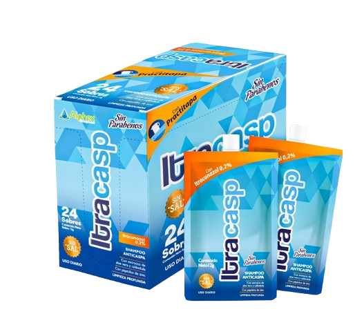 ITRACASP  SHAMPOO CJ*24 SOBRES 1+1