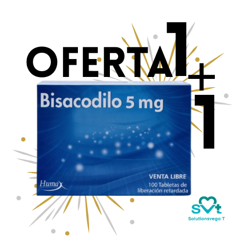 BISACODILO 5MG CAJA*100TAB 1+1