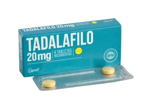 TADALAFILO 20 Mg*4 Tbs