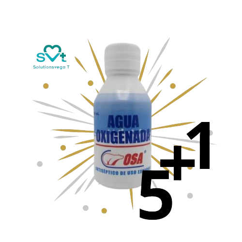 OFERTA AGUA OXIGENADA 5+1 *120 ML